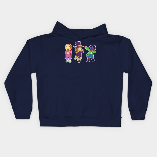 Meme Girls Kids Hoodie by RainytaleStudio